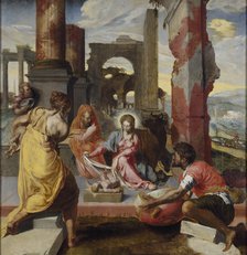 The Adoration of the Shepherds, c1560-1570. Artist: Unknown.