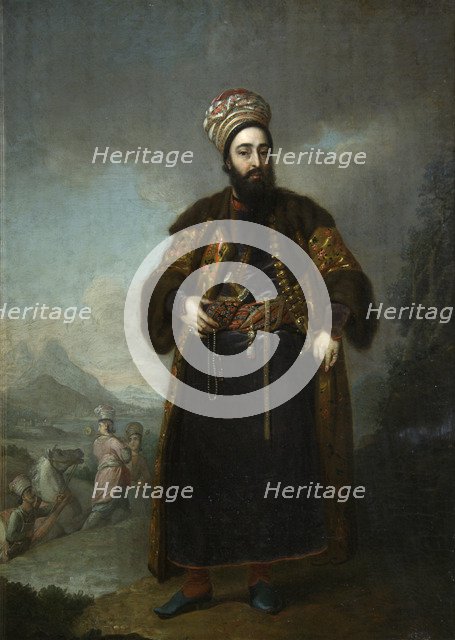 Portrait of Murtaza Kuli Khan', 1796. Creator: Borovikovsky, Vladimir Lukich (1757-1825).