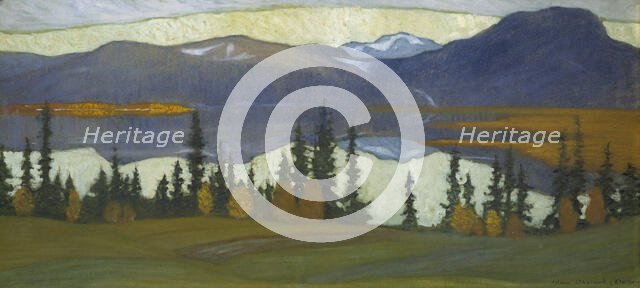 View from Klocka. Creator: Helmer Osslund.