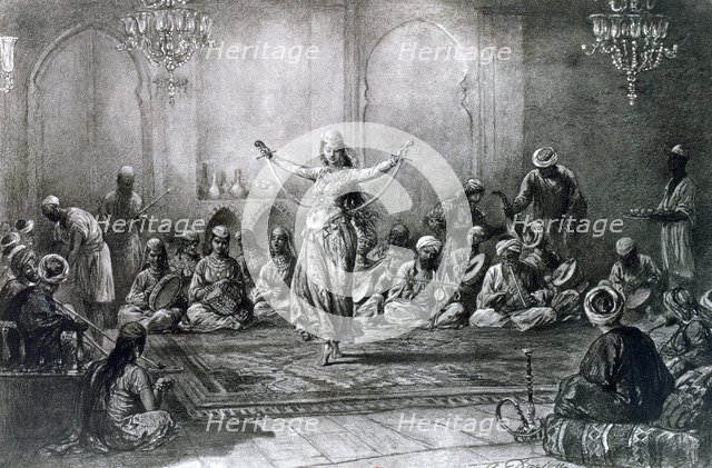 'The Sabre Dance', 1872. Artist: Alfred-Henri Darjou