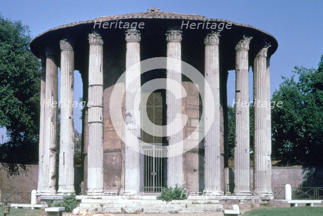 Temple of Vesta, Rome. Artist: Unknown