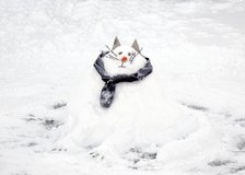 Snow cat, Northern Road, Swindon, 2010. Creator: Peter Williams.