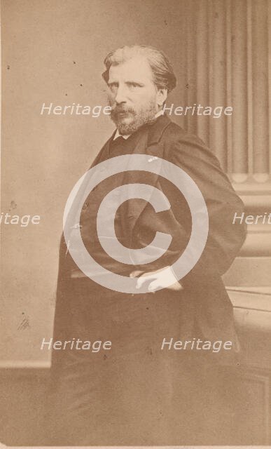 Unknown Sitter, 1860s. Creator: Unknown.