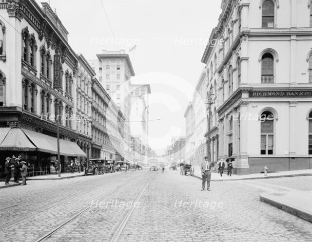 Main Street, west from 12th, Richmond, Va., c.between 1910 and 1920. Creator: Unknown.