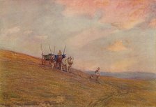 'On the Downs Near Harting', c1870-1906, (1906). Creator: James Aumonier.