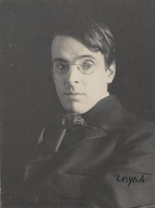Portrait of the poet William Butler Yeats (1865-1939), 1903.