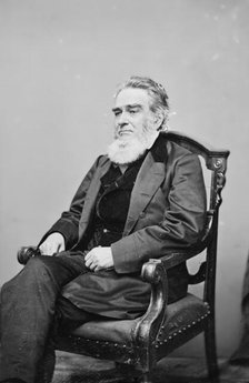 Edward Bates, between 1855 and 1865. Creator: Unknown.