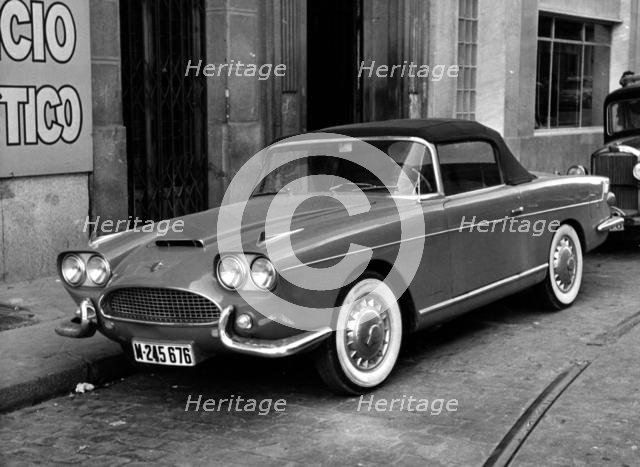 1965 SEAT 1400 GT convertible. Creator: Unknown.