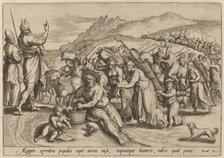 The Exodus from Egypt, 1585. Creator: Johann Sadeler I.