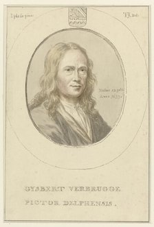 Portrait of Gijsbrecht Andriesz. Verbrugge, 1712-1795. Creator: Tako Hajo Jelgersma.