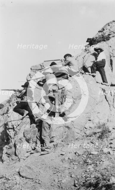 Rebels in action, between c1910 and c1915. Creator: Bain News Service.