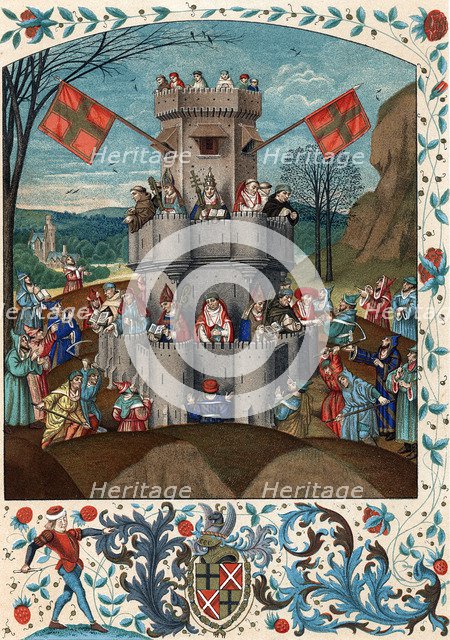 Siege of the Fortress of Faith. Artist: Unknown