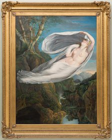 Echo Flying from Narcissus, between 1795 and 1798. Creator: Guy Head.