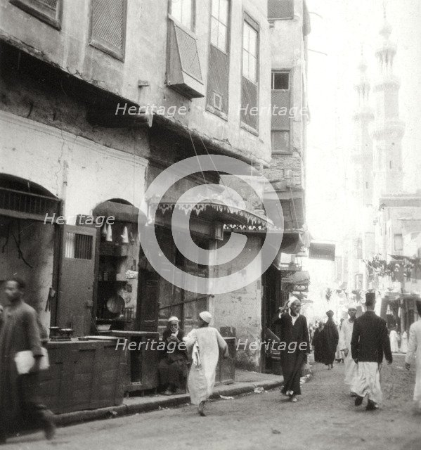 In the Darb-el-Ahmar, Cairo, Egypt, 20th century. Artist: J Dearden Holmes