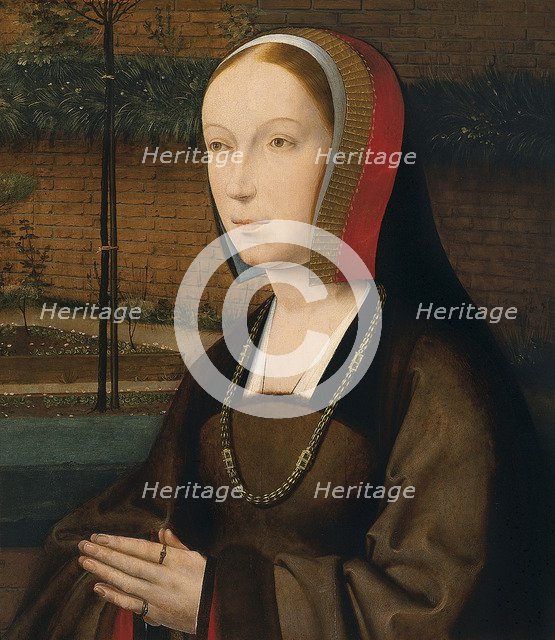 Portrait of a Female Donor. Artist: Provost (Provoost), Jan (1465-1529)