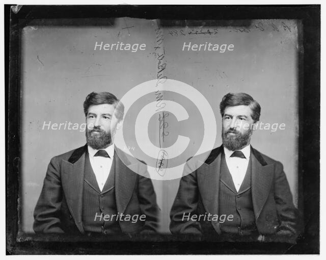 Rezin A. De Bolt of Missouri, 1865-1880. Creator: Unknown.