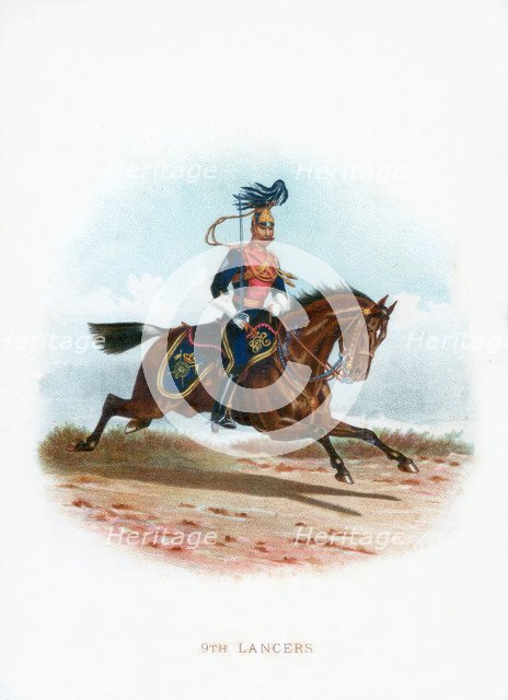 '9th Lancers', 1889. Artist: Unknown