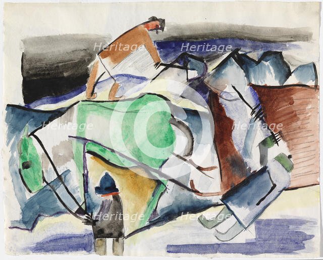 Winter Landscape, 1917-1923. Creator: Sulho Sipila.