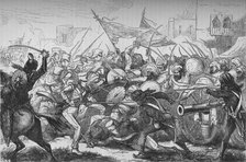 'The Battle of Goojerat', c1880. Artist: Unknown.
