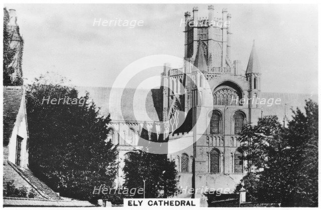 Ely Cathedral, Cambridgeshire, 1937. Artist: Unknown