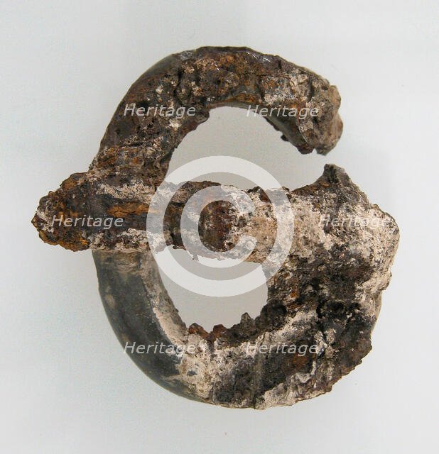 Buckle Loop and Tongue, Frankish, 6th-7th century. Creator: Unknown.