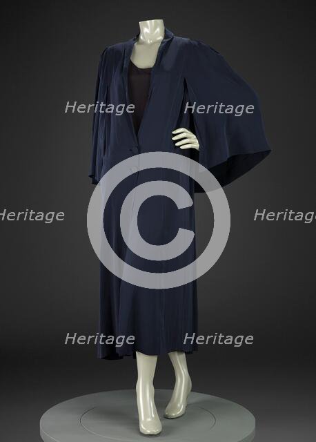 Coat, mid-1930s. Creator: Emma Mayer.