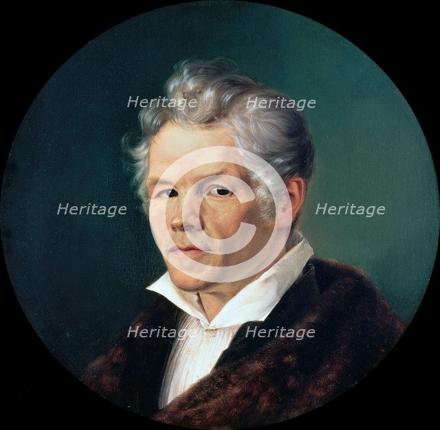 Portrait of Karl Friedrich Schinkel (1781-1841). Creator: Schmid, Carl Friedrich Ludwig (1799-1885).