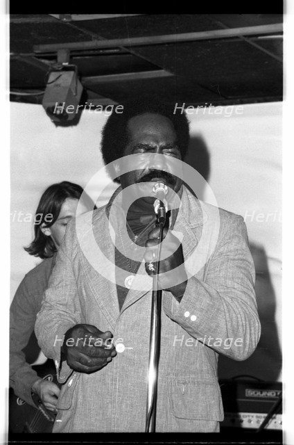Jimmy Witherspoon, Ronnie Scott's, Soho, London, 1973.   Creator: Brian O'Connor.