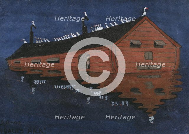 Noah's Ark. Creator: Ivar Arosenius.