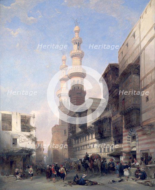 'The Gate of Metawalea', 1843. Artist: David Roberts