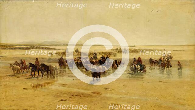 The North Ford, Uist, 1894. Creator: Robert Weir Allan.