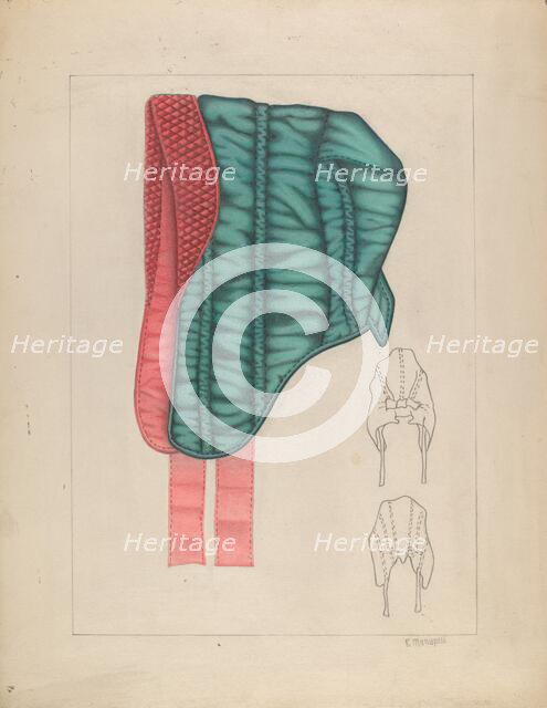 Opera Hood, 1935/1942. Creator: Raymond Manupelli.