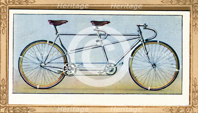 'Racing Tandem', 1939. Artist: Unknown.