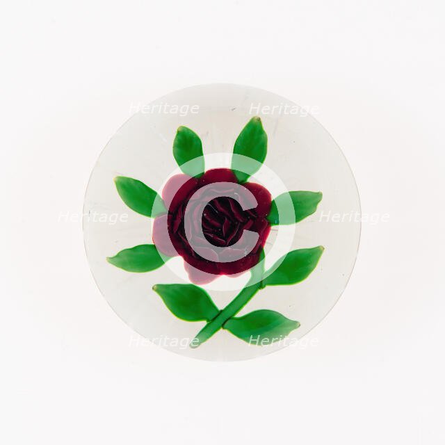 Paperweight, Lunéville, 19th century. Creator: Baccarat Glasshouse.