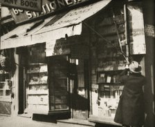 'Opening for business', stationery shop in Manhattan, New York, USA, 1930. Artist: Unknown