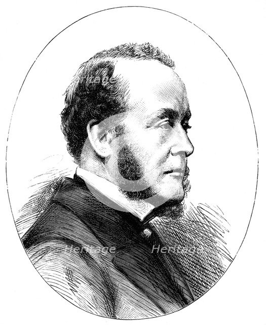 Gathorne Hardy  (1814-1906), 1st Earl of Cranbrook, British Conservative politician. Artist: Unknown