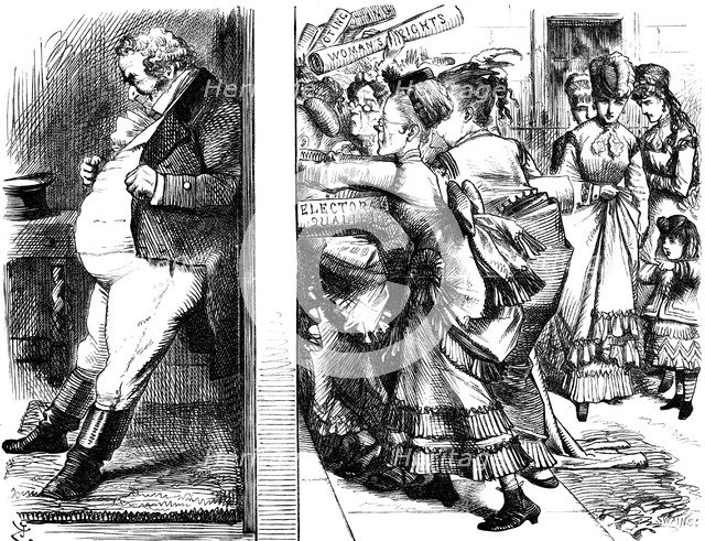 Lydia Ernestine Becker (1827-1890), British advocate of female suffrage, 1870. Artist: Unknown