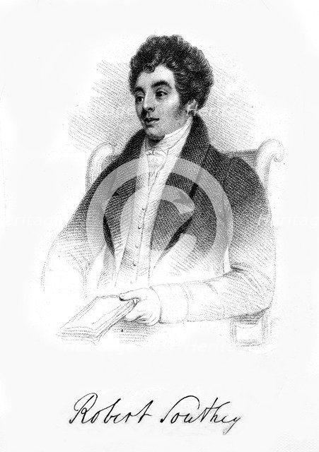 Robert Southey, English poet, 19th century. Artist: Unknown