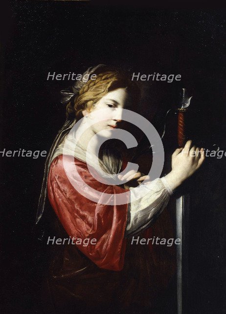 Saint Catherine of Alexandria.