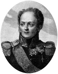 Alexander I (1777-1825), Tsar of Russia from 1801, in military uniform. Artist: Unknown