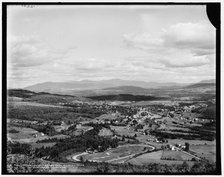 Presidential Range from Kilburn Crags, Littleton, White Mountains, c1900. Creator: Unknown.