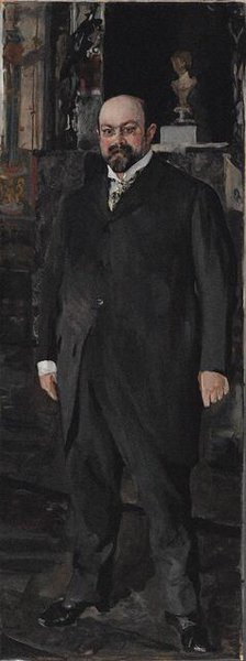 Portrait of Mikhail Abramovich Morozov (1870-1903), 1902. Creator: Serov, Valentin Alexandrovich (1865-1911).