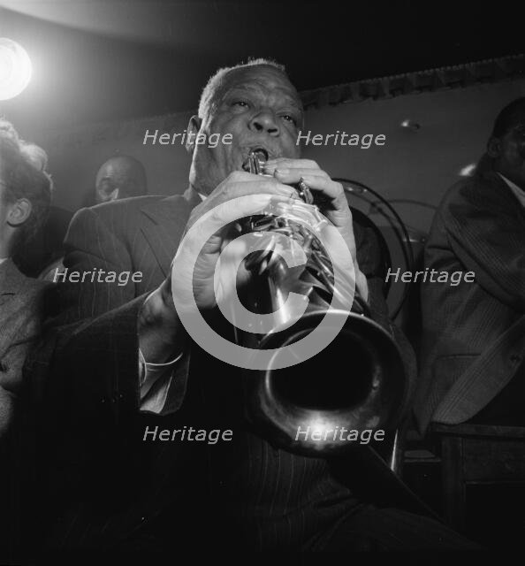 Portrait of Sidney Bechet, Freddie Moore, Lloyd Phillips...Jimmy Ryan's (Club), N.Y., ca. June 1947. Creator: William Paul Gottlieb.