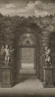 L'Entrée du Labyrinthe, 1679. Creator: Sebastien Le Clerc.