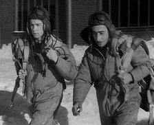 British Pilots Training Under the Air Training Plan in Canada, 1941. Creator: British Pathe Ltd.