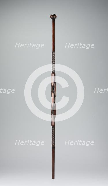 Prestige Staff, 1800s-1900s. Creator: Unknown.