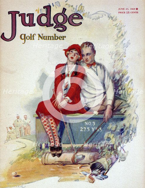 Cover of Judge magazine, American, June 1925. Artist: Unknown