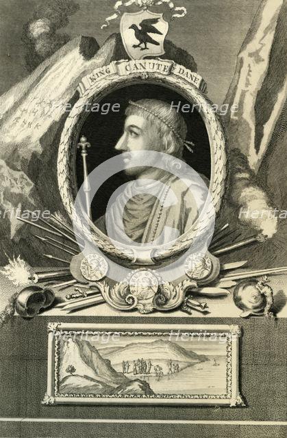 'King Canute the Dane', 1732.  Creator: George Vertue.