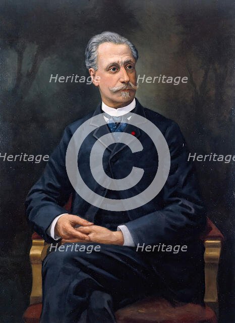 Albert Nachet, microscopist, c1900s. Creator: Harry Herman Salomon.