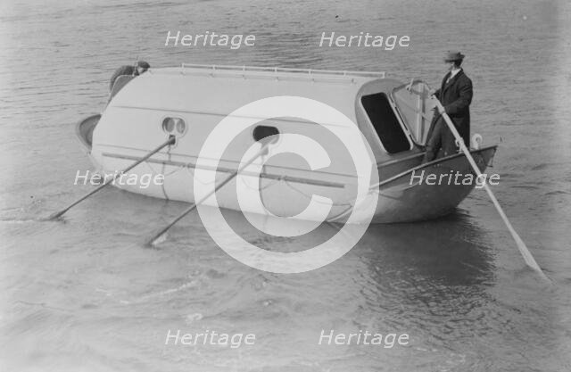 Lundin Life Boat, between c1910 and c1915. Creator: Bain News Service.